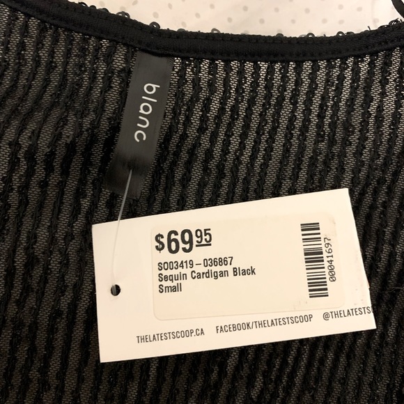 SEQUIN CARDIGAN - Picture 2 of 4